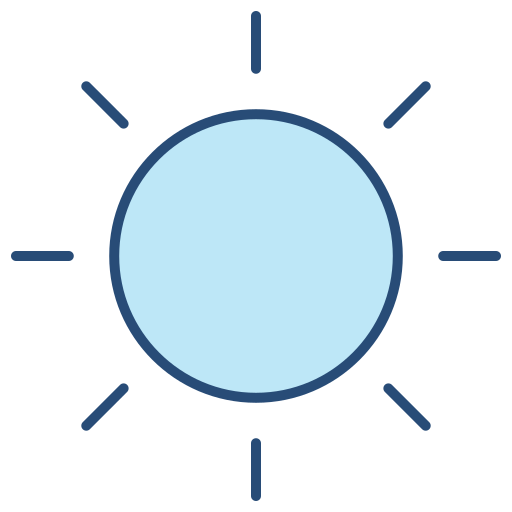 Дневной свет Generic color lineal-color иконка