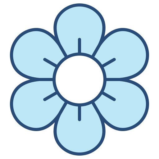 fleurir Generic color lineal-color Icône