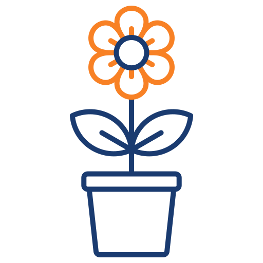 Flower pot Generic color outline icon