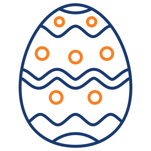 Easter Generic color outline icon