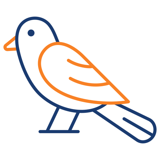 oiseau Generic color outline Icône