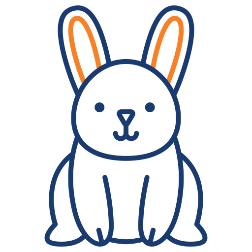 Bunny Generic color outline icon