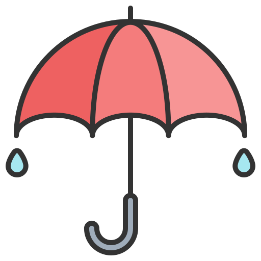 parasol Generic color lineal-color ikona