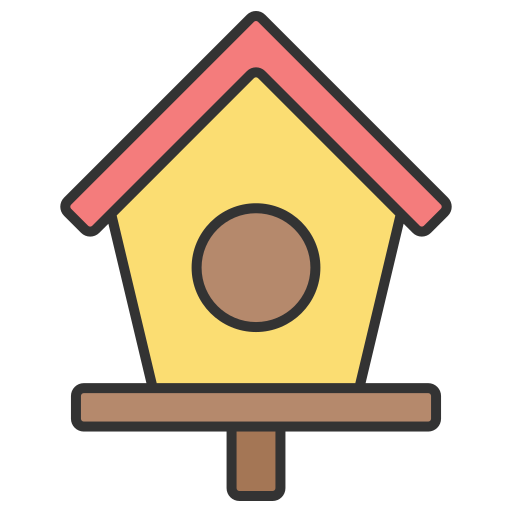casa de pájaros Generic color lineal-color icono