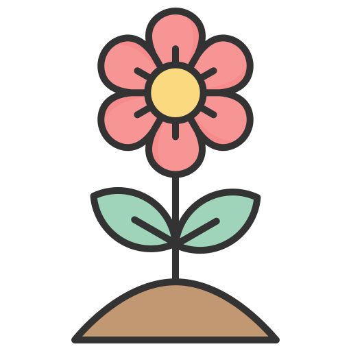 fiore primaverile Generic color lineal-color icona