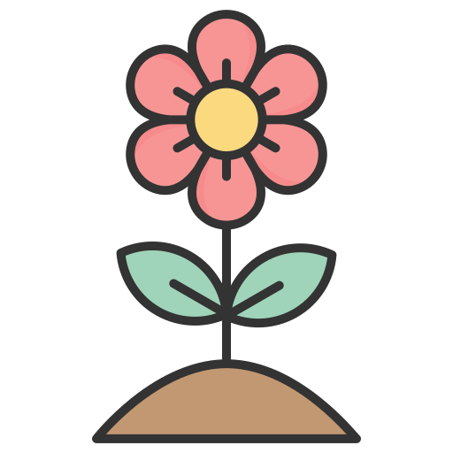 Spring flower Generic color lineal-color icon