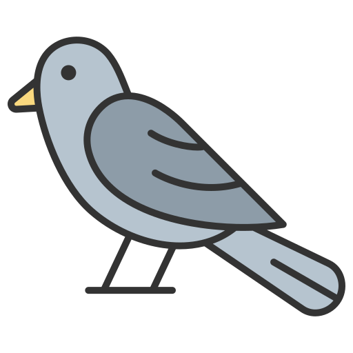 Птица Generic color lineal-color иконка