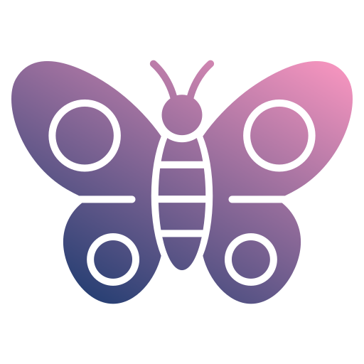 Бабочка Generic gradient fill иконка