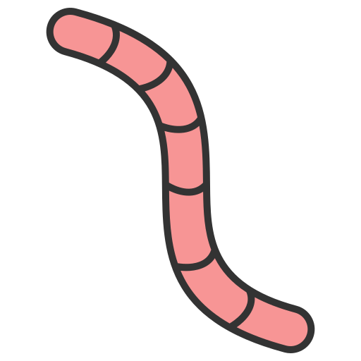Worm Generic color lineal-color icon