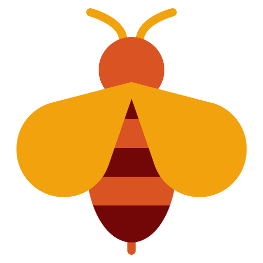 abeja Generic color fill icono