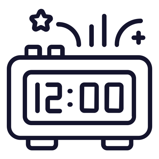 Clock Generic outline icon