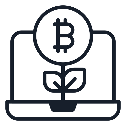 planta de bitcoins Generic Others icono