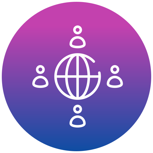 Business network Generic gradient fill icon