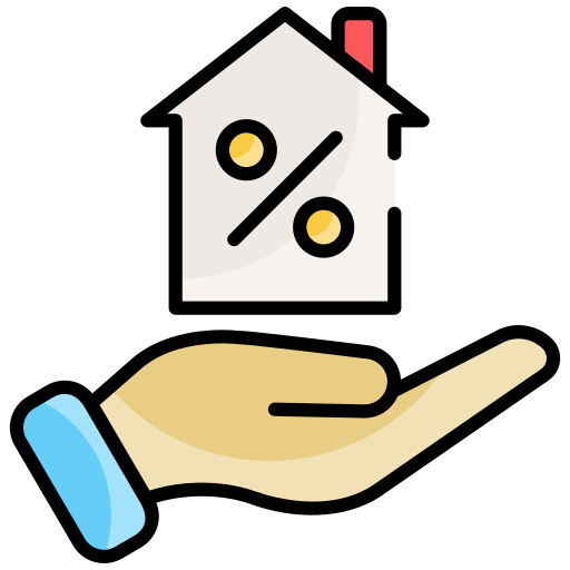 hypothekenhaus Generic color lineal-color icon