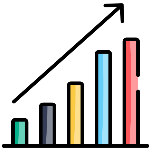 Рост бизнеса Generic color lineal-color иконка