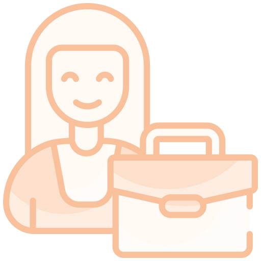 Businesswoman Generic color lineal-color icon