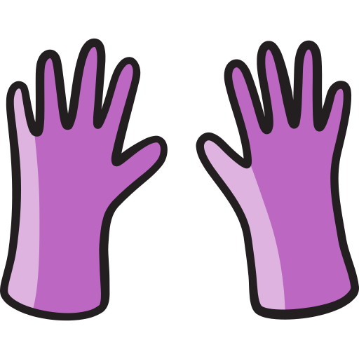 Gloves Generic color hand-drawn icon