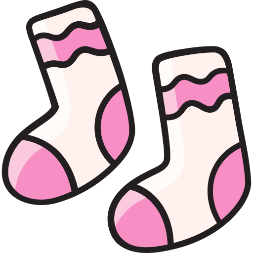 sokken Generic color hand-drawn icoon