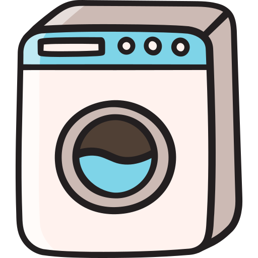 machine à laver Generic color hand-drawn Icône