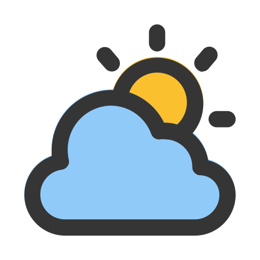 Cloudy Generic color lineal-color icon