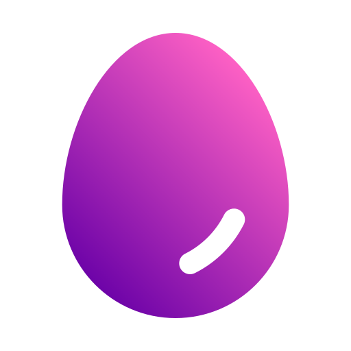 계란 Generic gradient fill icon