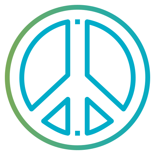 平和主義 Smalllikeart Gradient icon