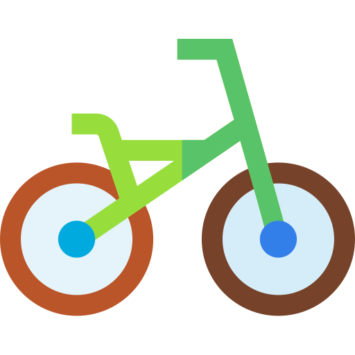 bicicletta Basic Straight Flat icona