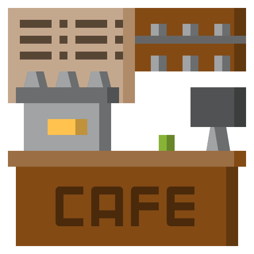 café Surang Flat icon