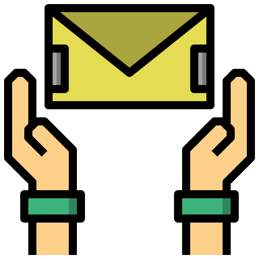 correo electrónico Surang Lineal Color icono