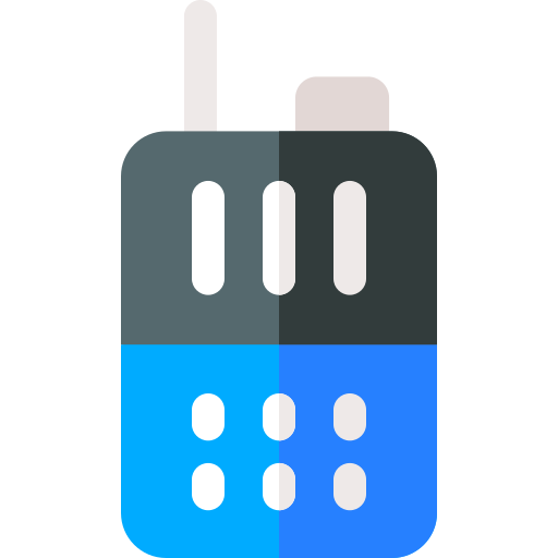 walkie talkie Basic Rounded Flat icon