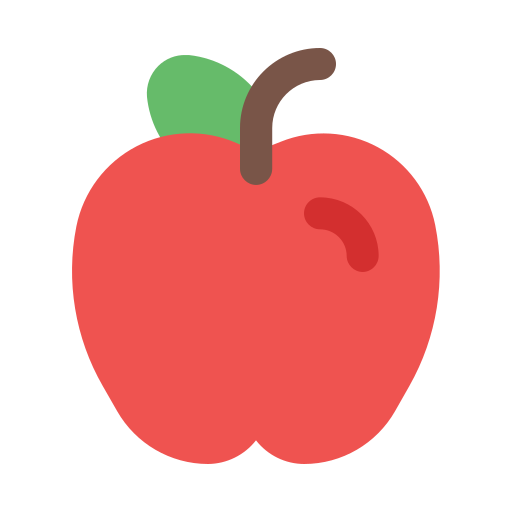 jabłko Generic color fill ikona