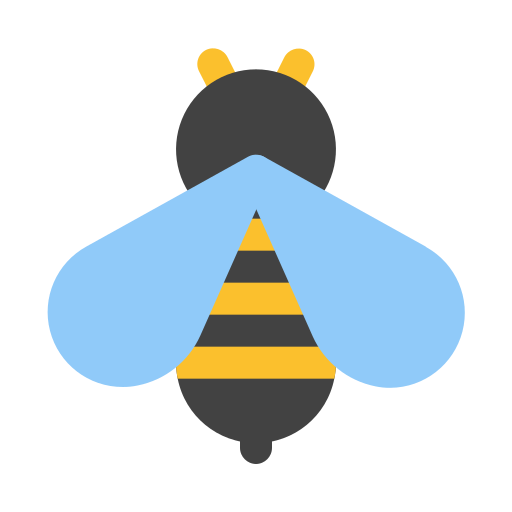 abeille Generic color fill Icône