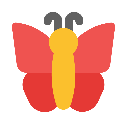 schmetterling Generic color fill icon