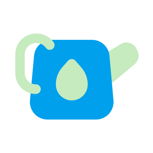 물 뿌리개 Generic color fill icon