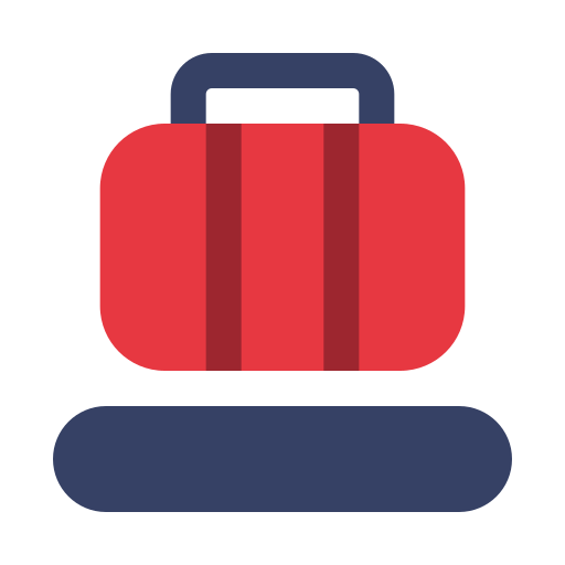 Baggage Generic color fill icon