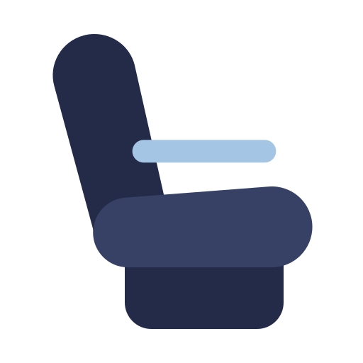 asiento Generic color fill icono