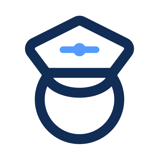 Police Generic color outline icon