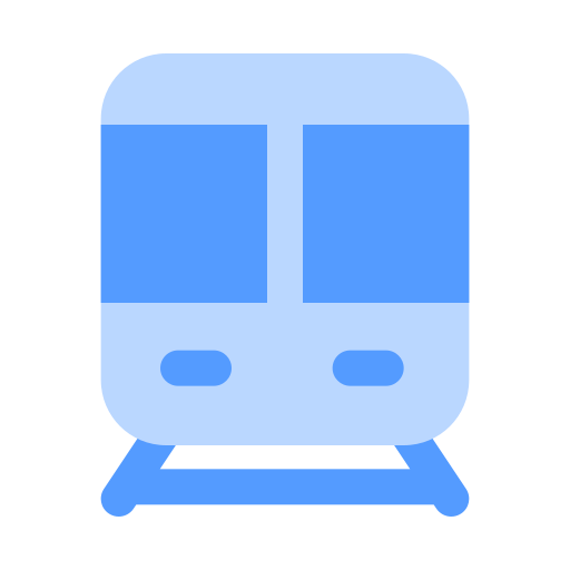 treno Generic color fill icona
