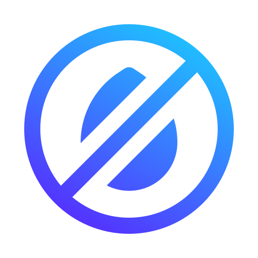 No water Generic gradient fill icon