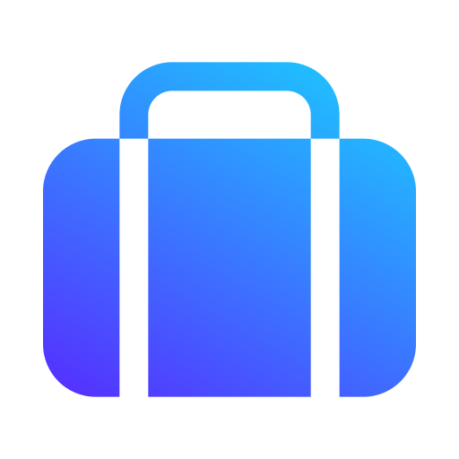 walizka Generic gradient fill ikona