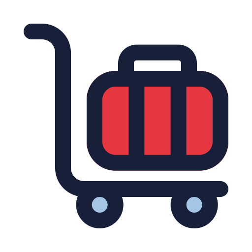 bagagekar Generic color lineal-color icoon