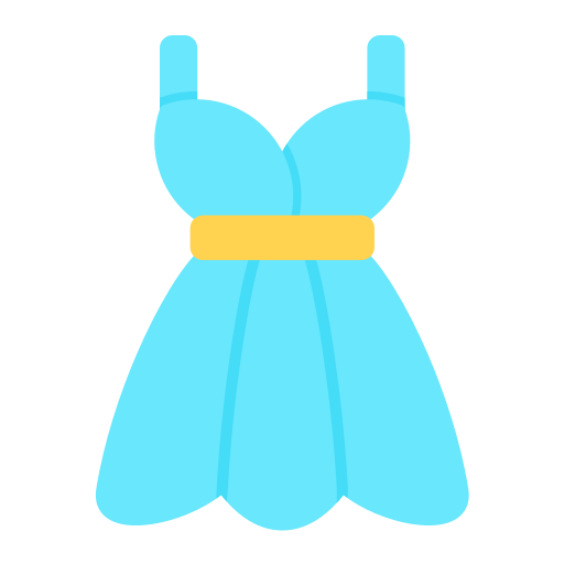 女性の服 Generic color fill icon