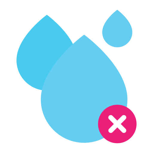 kein trinkwasser Generic color fill icon