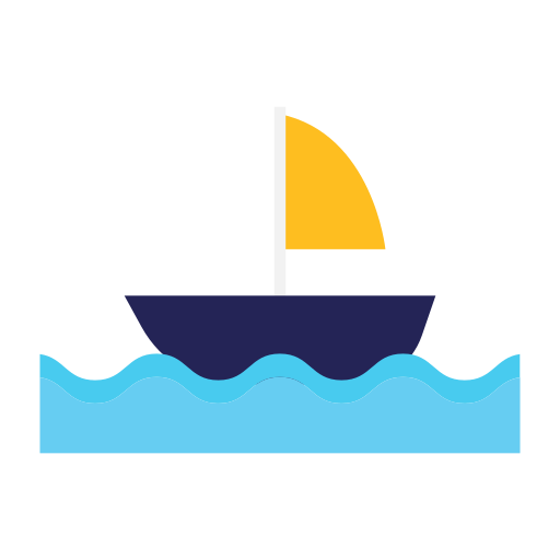 segelboote Generic color fill icon