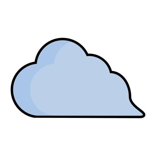 구름 Generic color lineal-color icon