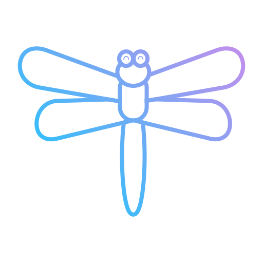 libélula Generic gradient outline icono