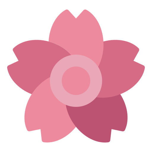 flor de cerezo Generic color fill icono