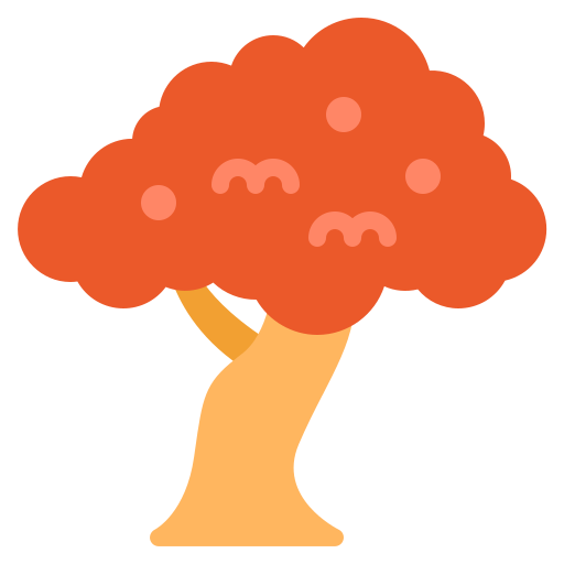 체리 나무 Generic color fill icon