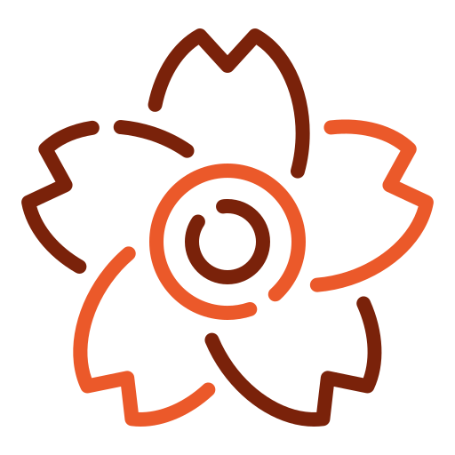 벚꽃 Generic color outline icon