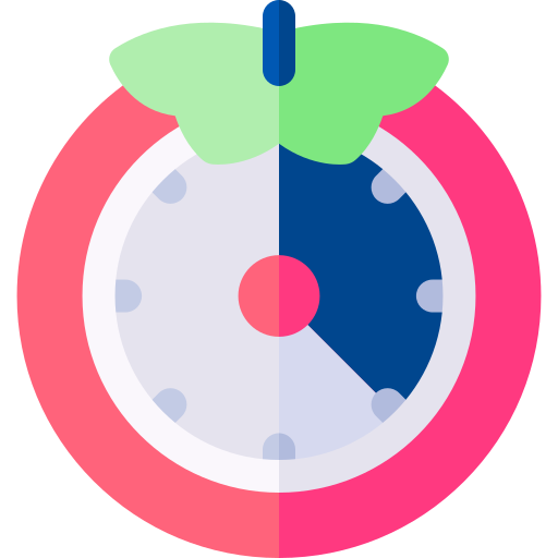 pomodoro-technik Basic Rounded Flat icon